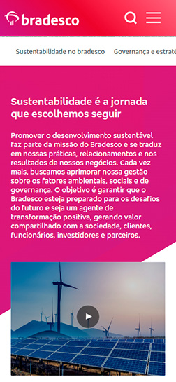 Sustentabilidade - Mobile 1